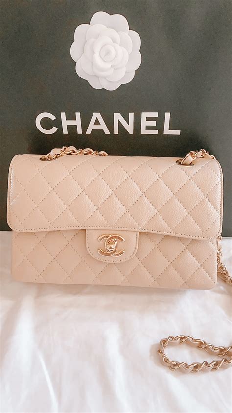 chanel classique petit|My Honest Review: Chanel Classic Flap Bag in Beige Clair.